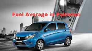 Suzuki Cultus fuel average in pakistan